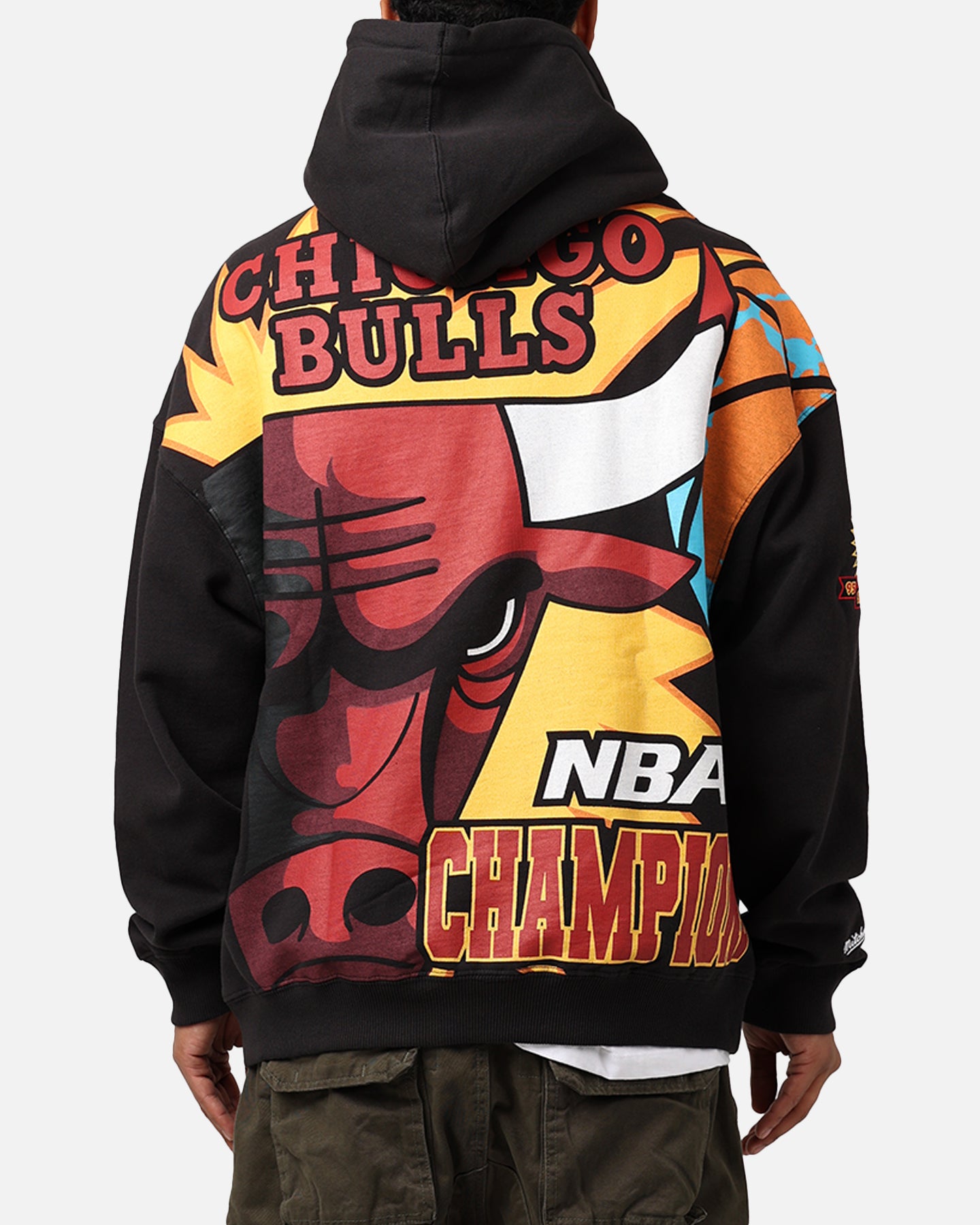 Jacket Mitchell And Ness Chicago Bulls Pullover Mitchell Ness Half