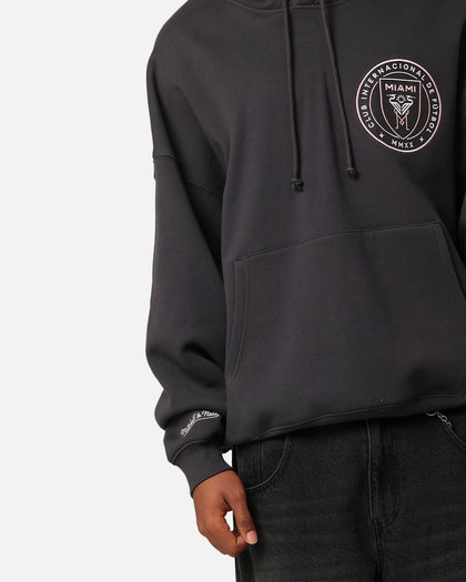 Mitchell & Ness Inter Miami CF Logo Hit Hoodie Faded Black