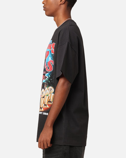 Mitchell & Ness Chicago Bulls On The 6 Champ T-Shirt Faded Black