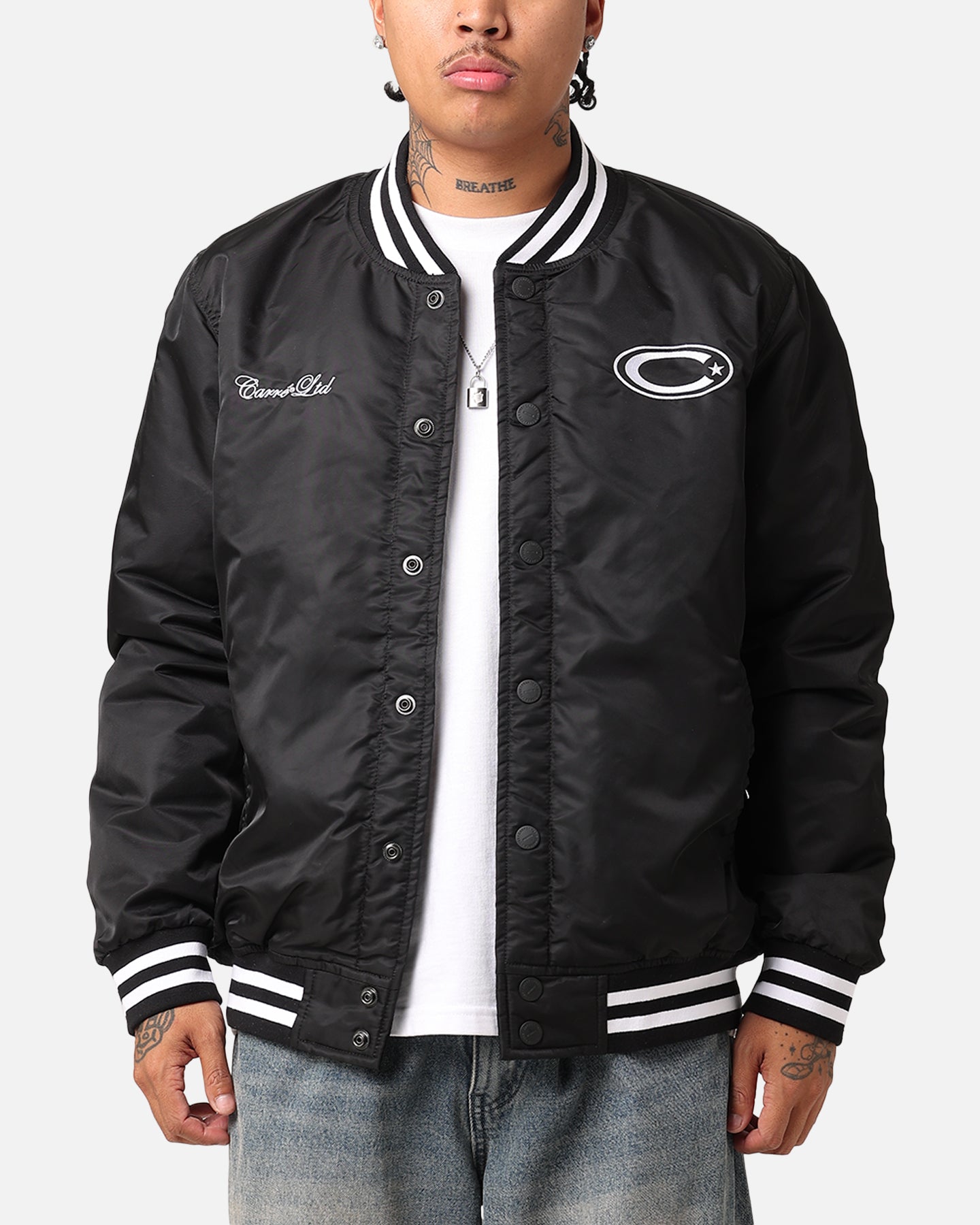 Carre MVC Varsity Jacket Black | Culture Kings US