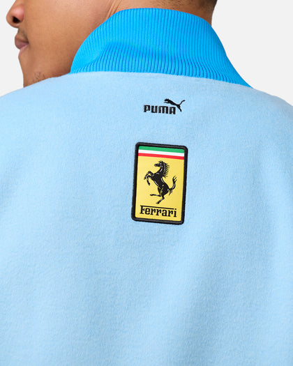 Puma X Scuderia Ferrari Team Miami Grand Prix Varsity Jacket Lazor Blue