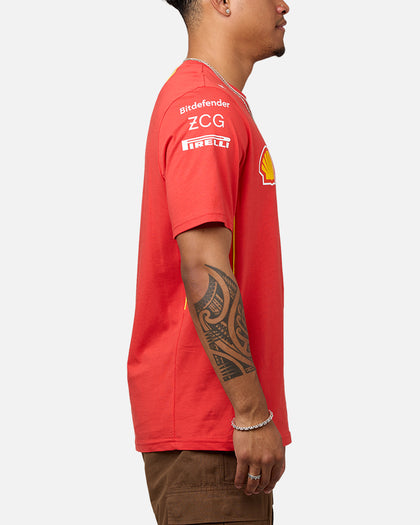 Puma X Scuderia Ferrari 2024 Team T-Shirt Burnt Red
