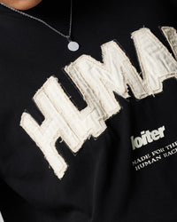 Loiter Human Box T-Shirt Black