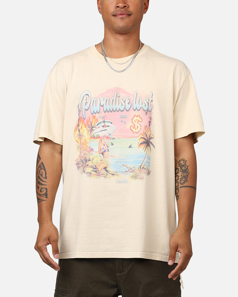 Ksubi Paradise Biggie T-Shirt Tan | Culture Kings US