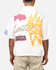 Loiter Scrap Book Button Up Shirt Off White