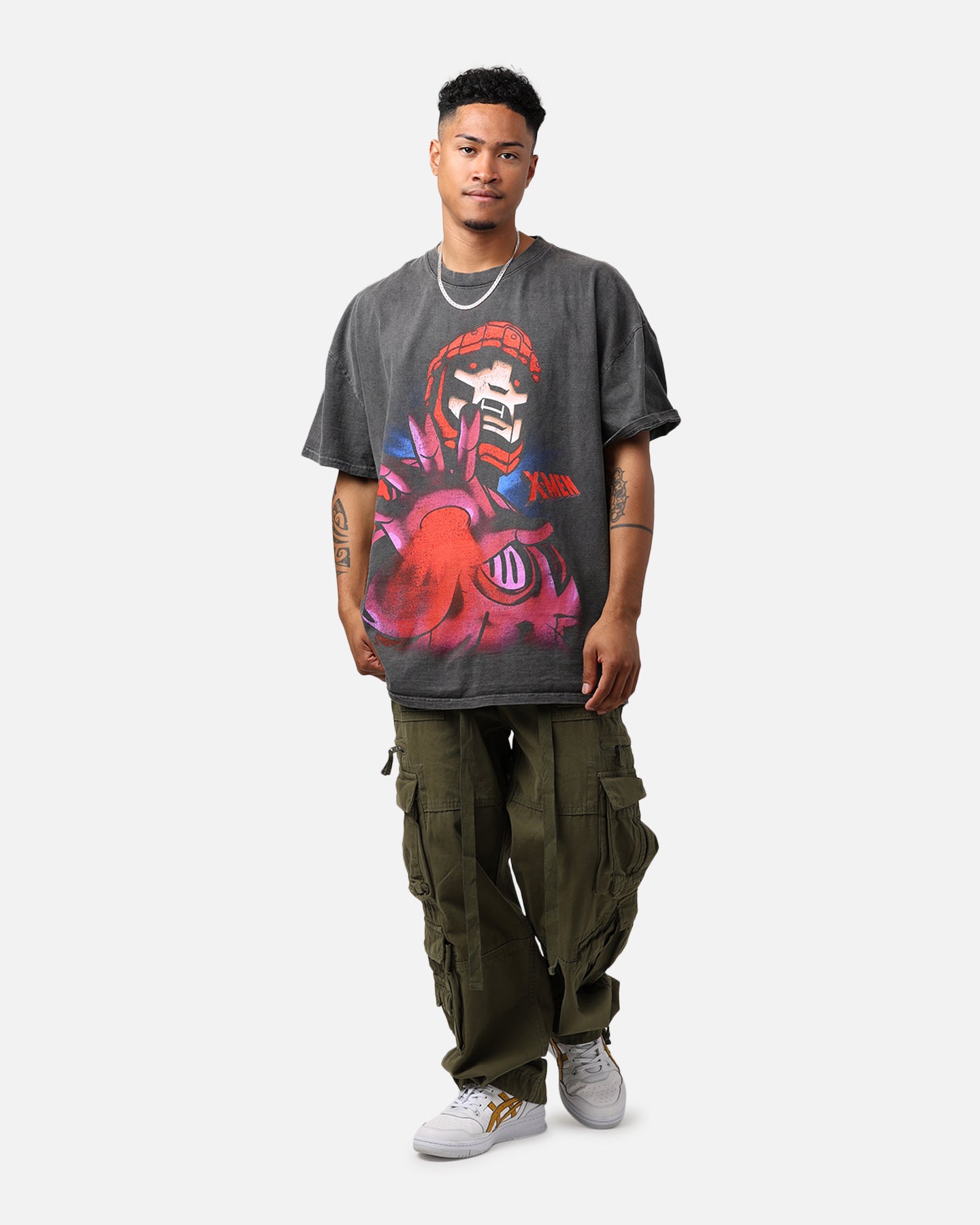 Marvel X-Men Sentinel Heavyweight T-Shirt Black Wash | Culture
