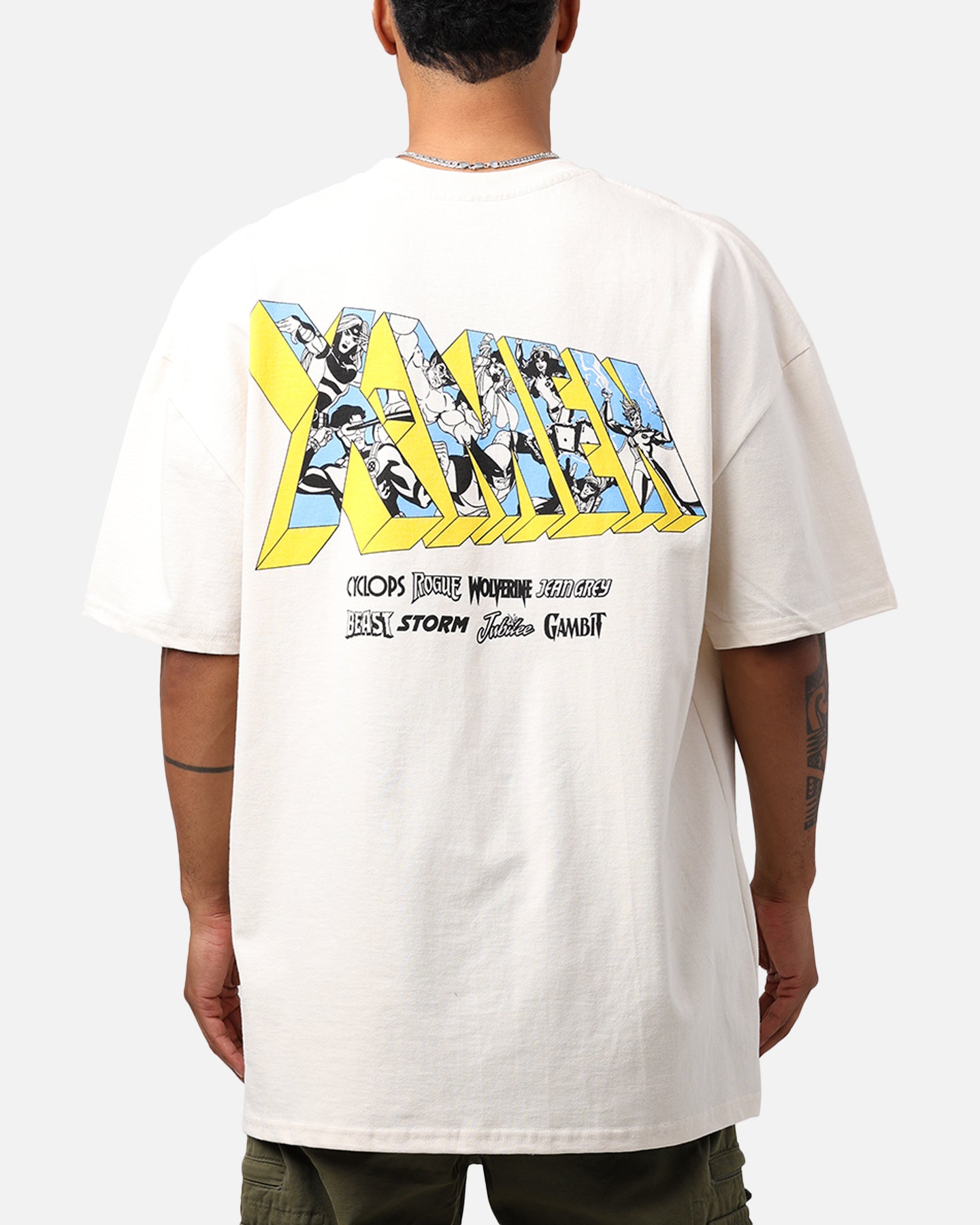 Marvel X-Men The Blackbird Heavyweight T-Shirt Off White | Culture