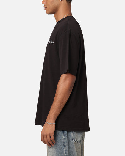 Tommy Jeans TJM OVZ Serif Linear T-Shirt Black