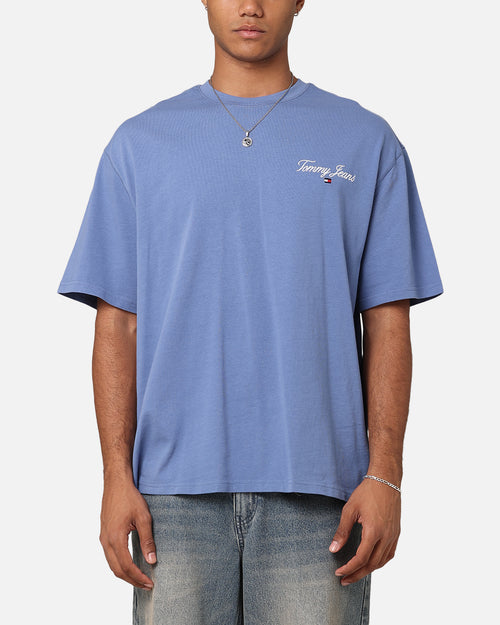 Tommy Jeans TJM OVZ Serif Linear T-Shirt Charmed