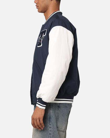 Tommy Jeans TJM Colourblock Varsity Jacket Dark Night Navy
