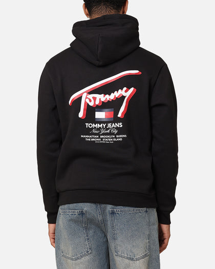 Tommy Jeans Reg 3D Street TJ Hoodie Black