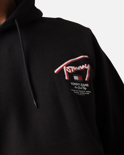 Tommy Jeans Reg 3D Street TJ Hoodie Black
