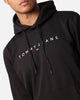 Tommy Jeans Reg Linear Logo Hoodie Black