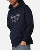 Tommy Jeans TJM Luxe Serif Relax Hoodie Dark Night Navy