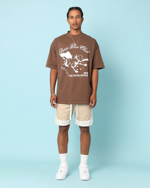 Carré Rollers Oversized T-Shirt Brown