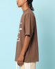 Carré Rollers Oversized T-Shirt Brown