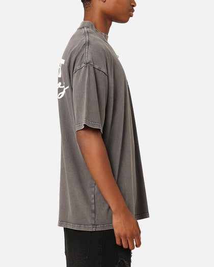 Saint Morta Saint Studios T-Shirt Washed Charcoal