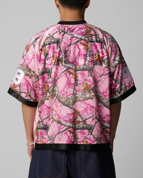Loiter Training Jersey Pink Camo