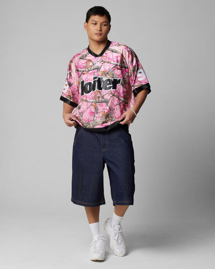 Loiter Training Jersey Pink Camo