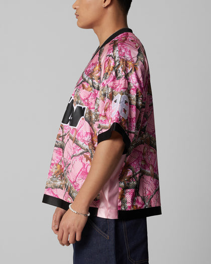 Loiter Training Jersey Pink Camo