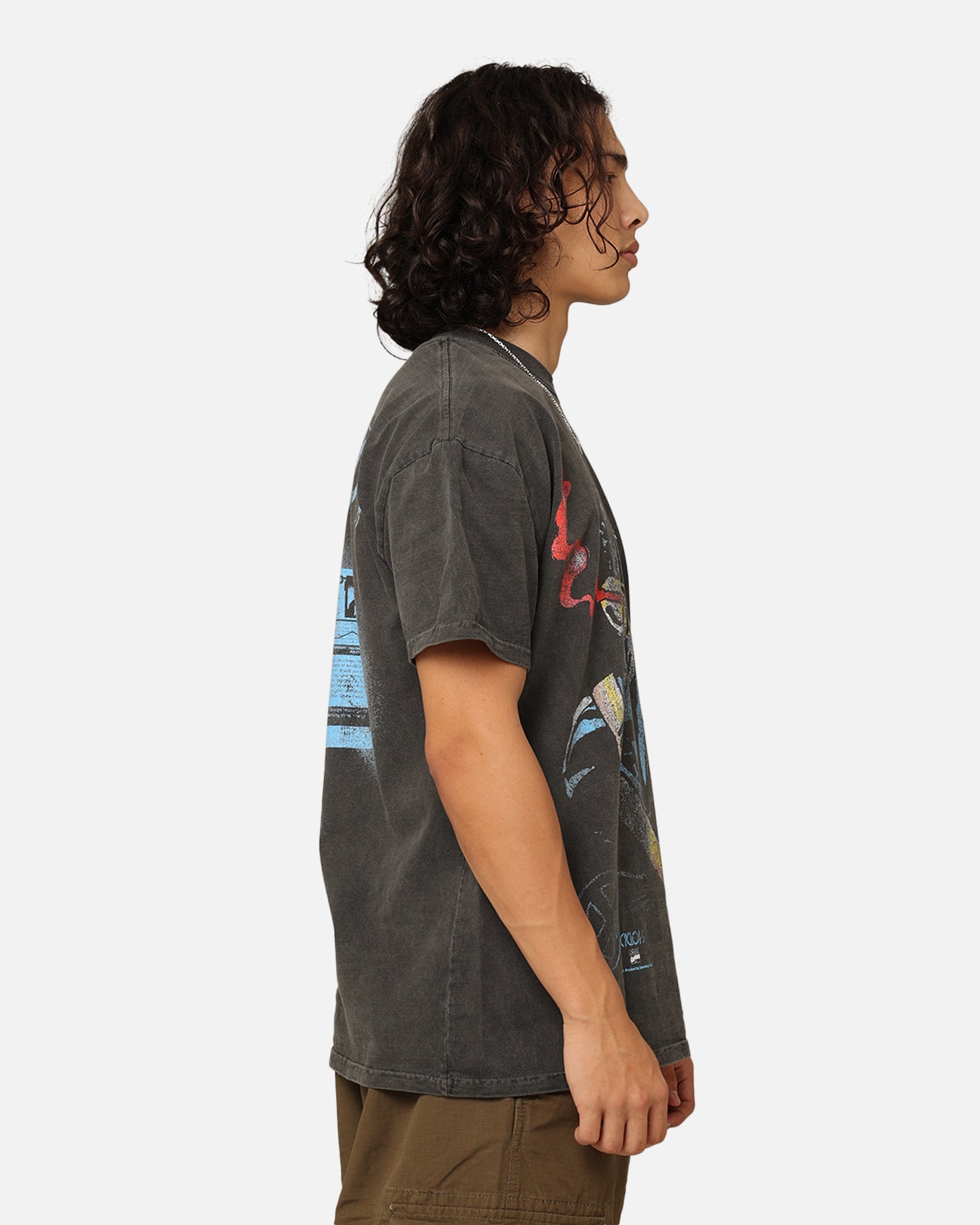 Marvel X-Men Cyclops Heavyweight T-Shirt Black Wash | Culture Kings US