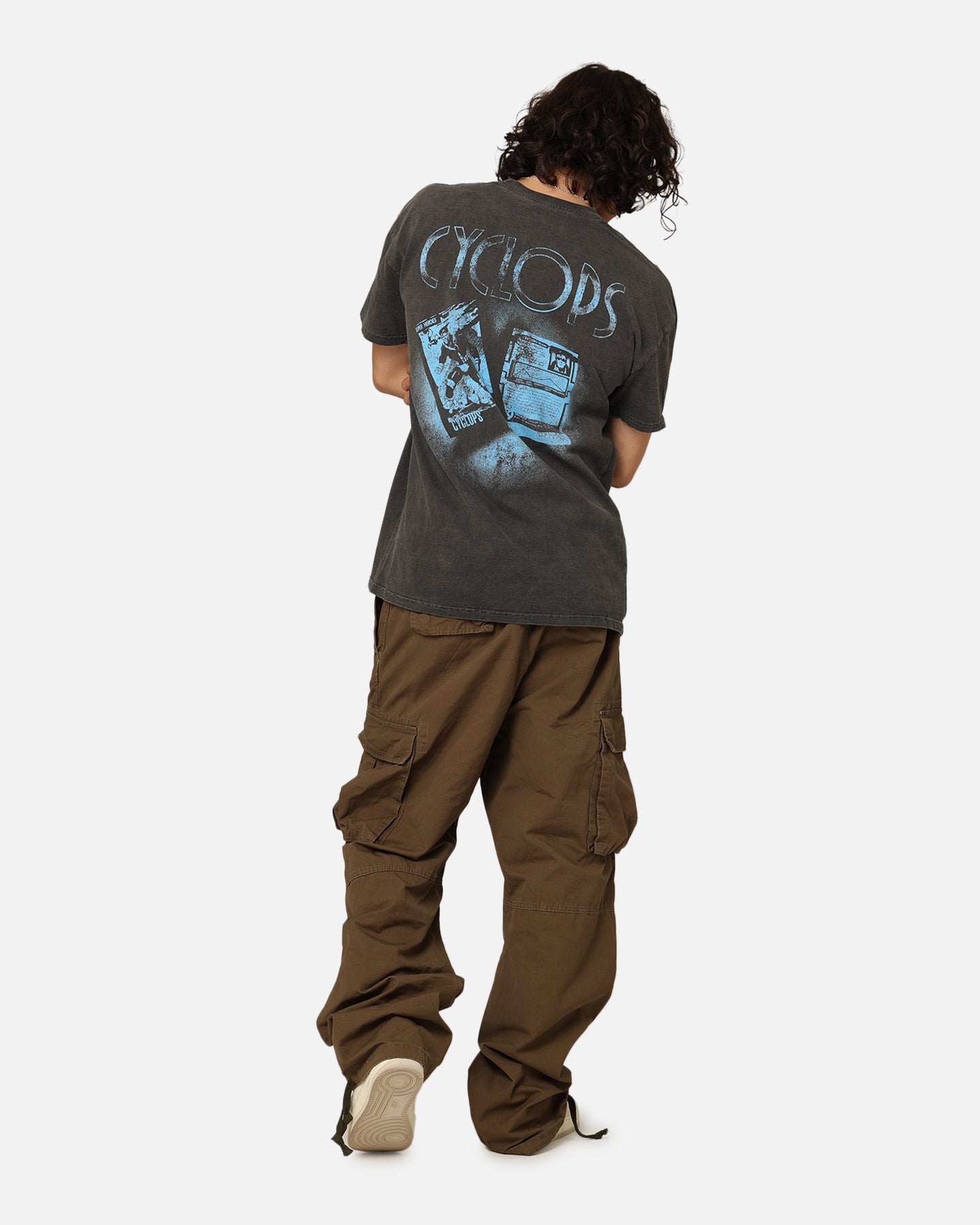 Marvel X-Men Cyclops Heavyweight T-Shirt Black Wash | Culture Kings US