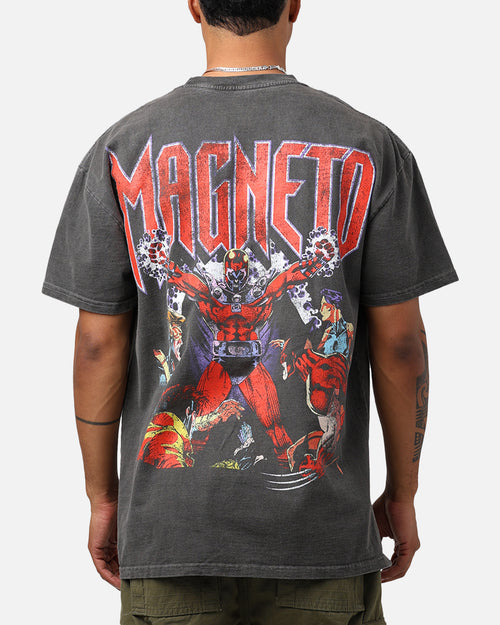 Marvel X-Men Magneto Heavyweight T-Shirt Black Wash