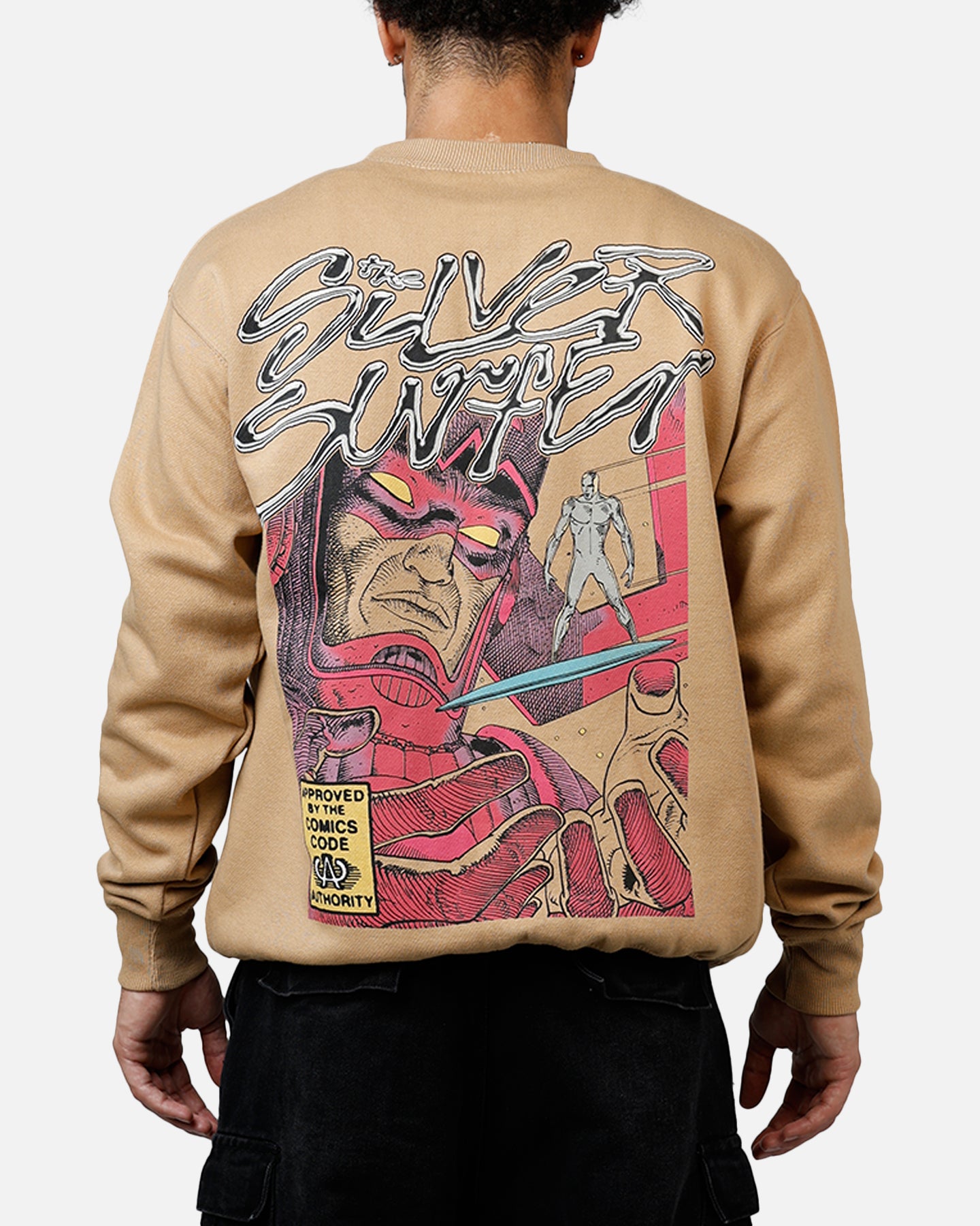 Marvel Silver Surfer Crewneck Sand | Culture Kings US