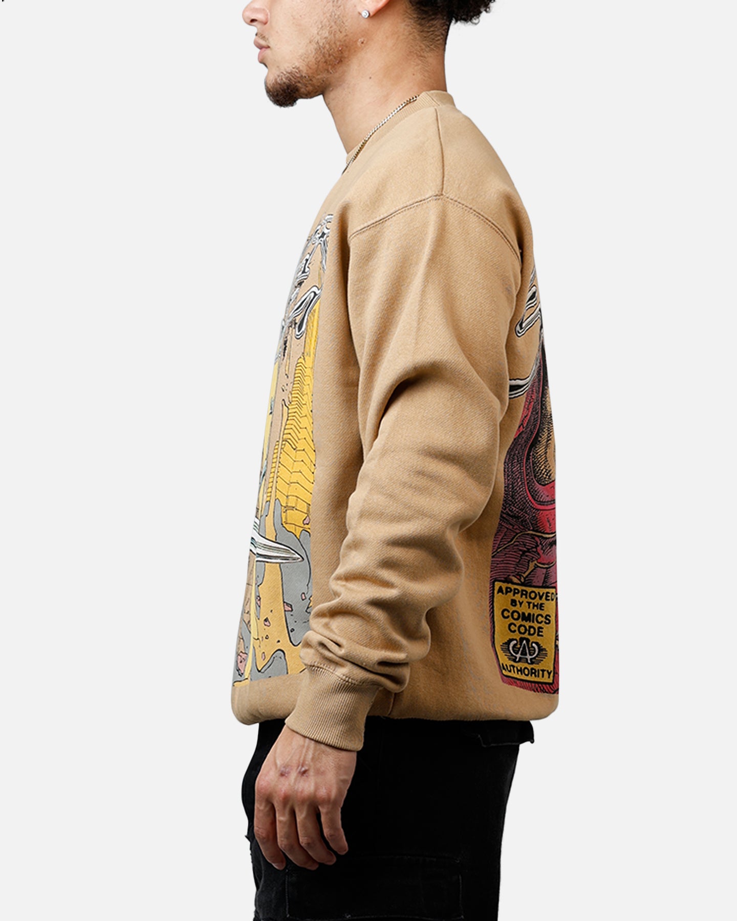 Marvel Silver Surfer Crewneck Sand | Culture Kings US