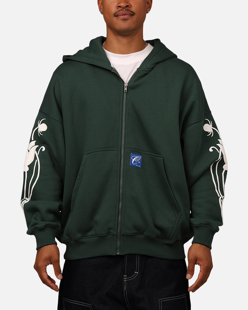 Carre Nouveau Fill Zip Hoodie Green | Culture Kings US