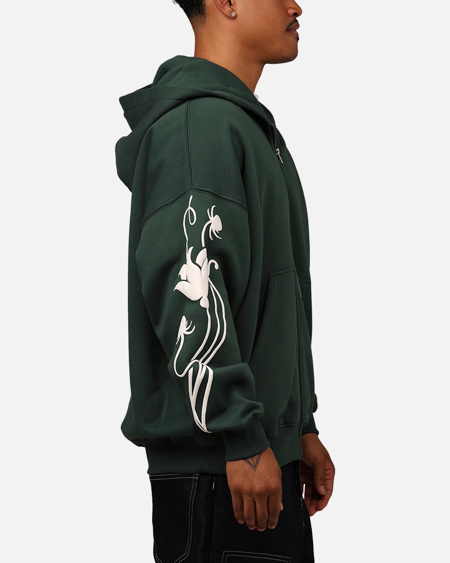 Carre Nouveau Fill Zip Hoodie Green | Culture Kings US