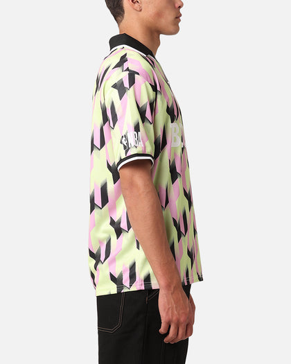 New Era Chicago Bulls NBA Soccer T-Shirt Green Pastel