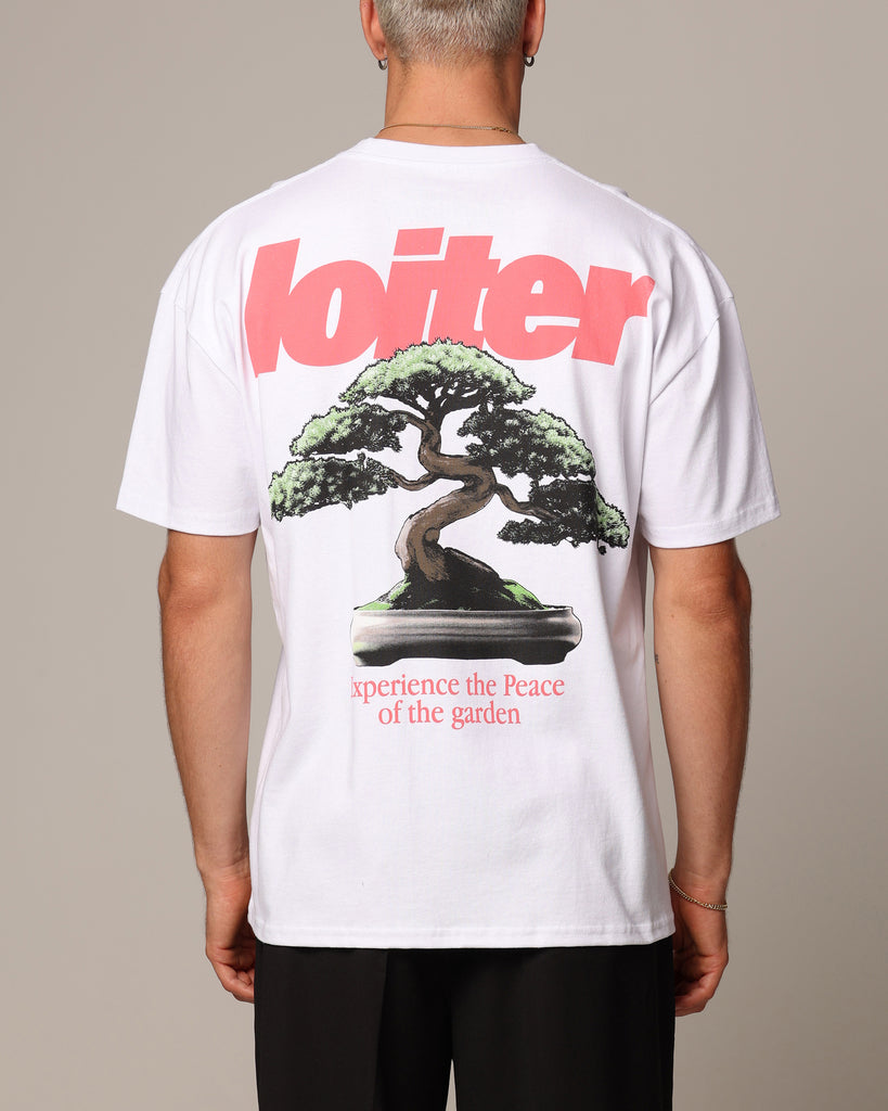 Loiter Bonsai Heavyweight T-Shirt White | Culture Kings US