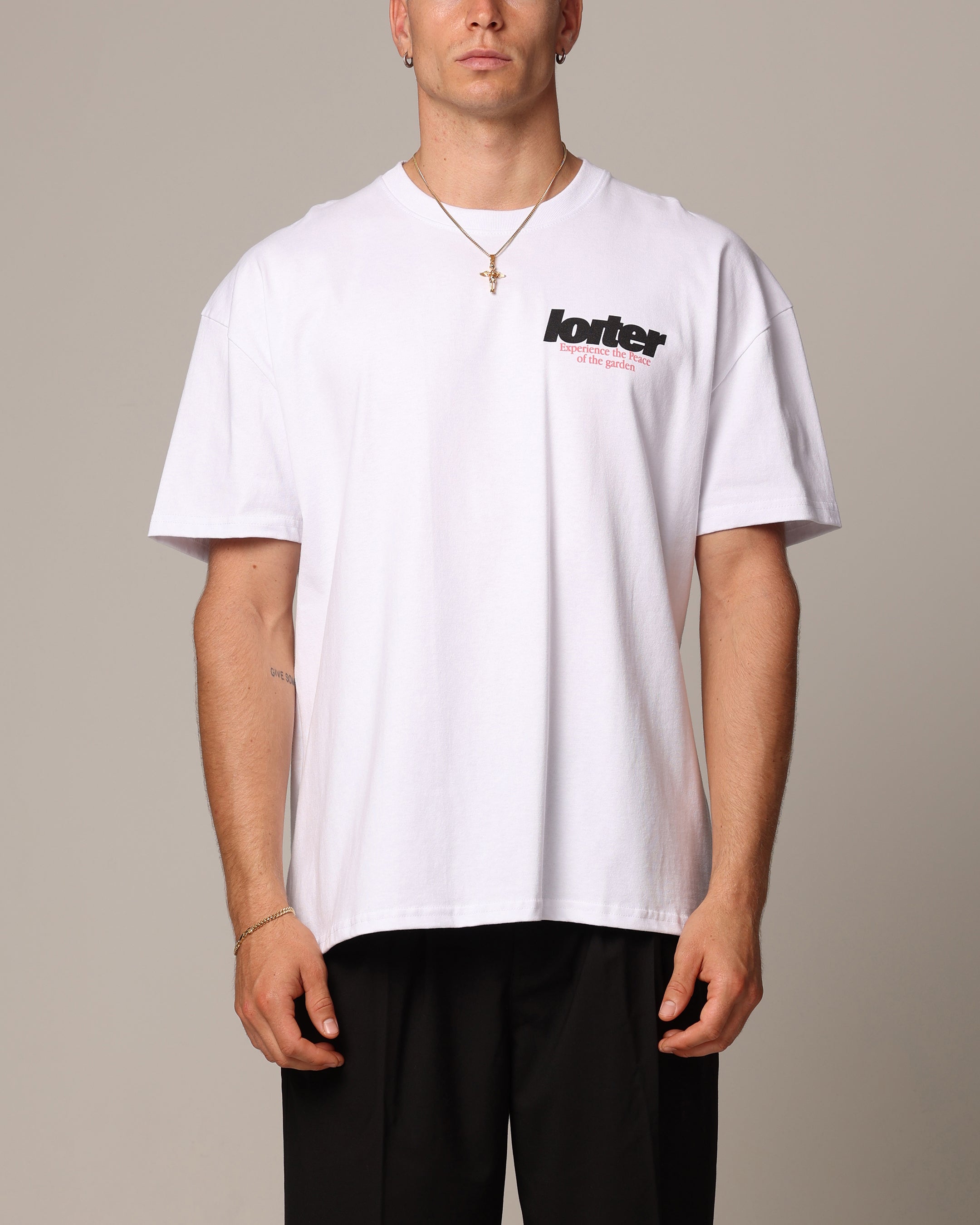 Loiter Bonsai Heavyweight T-Shirt White | Culture Kings US