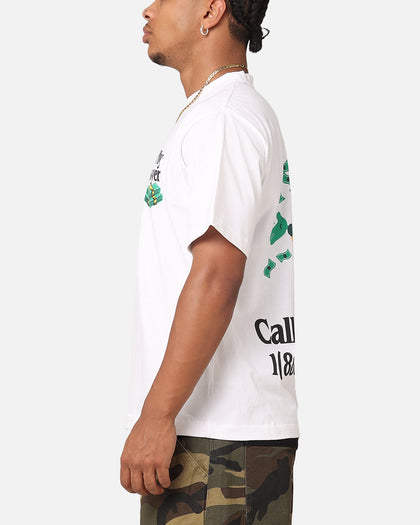 Market Slip And Fall T-Shirt White