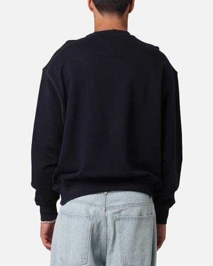 Tommy Jeans TJM Prep Explorer Boxy Crewneck Dark Night Navy