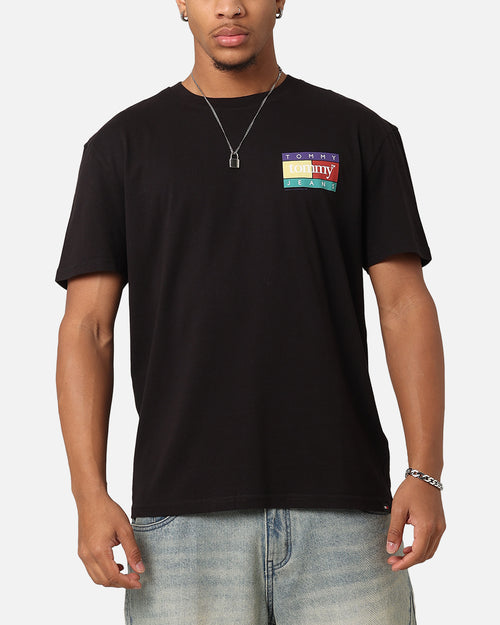Tommy Jeans Pop Color Flag T-Shirt Black