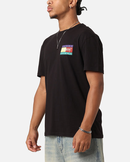 Tommy Jeans Pop Color Flag T-Shirt Black