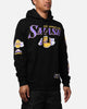 Hyperfly X My Hero Academia X NBA Los Angeles Lakers Hoodie Black