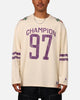 Champion 34 Half Time Long Sleeve Crewneck T-Shirt Natural