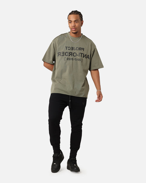 The Anti Order Project Anti Non Seam T-Shirt Vintage Army