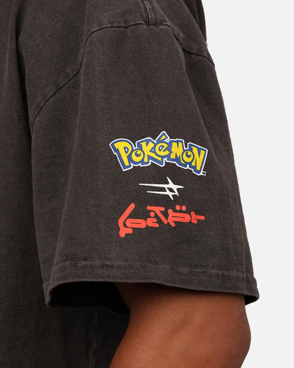Pokémon By Loiter Gengar Heavyweight T-Shirt Black Wash