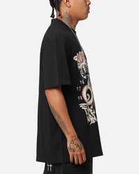 Mitchell & Ness Chicago Bulls Champs Graffiti T-Shirt Faded Black