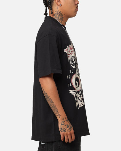 Mitchell & Ness Chicago Bulls Champs Graffiti T-Shirt Faded Black