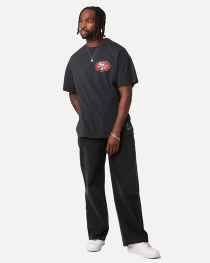 Mitchell & Ness San Francisco 49ers 'Alter Ego' Flames T-Shirt Faded Black