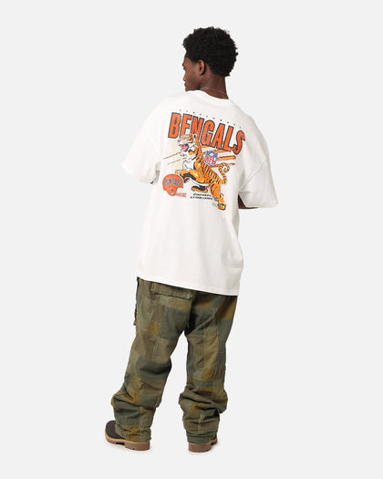 Mitchell & Ness Cincinnati Bengals 'Alter Ego' Flames T-Shirt Vintage White