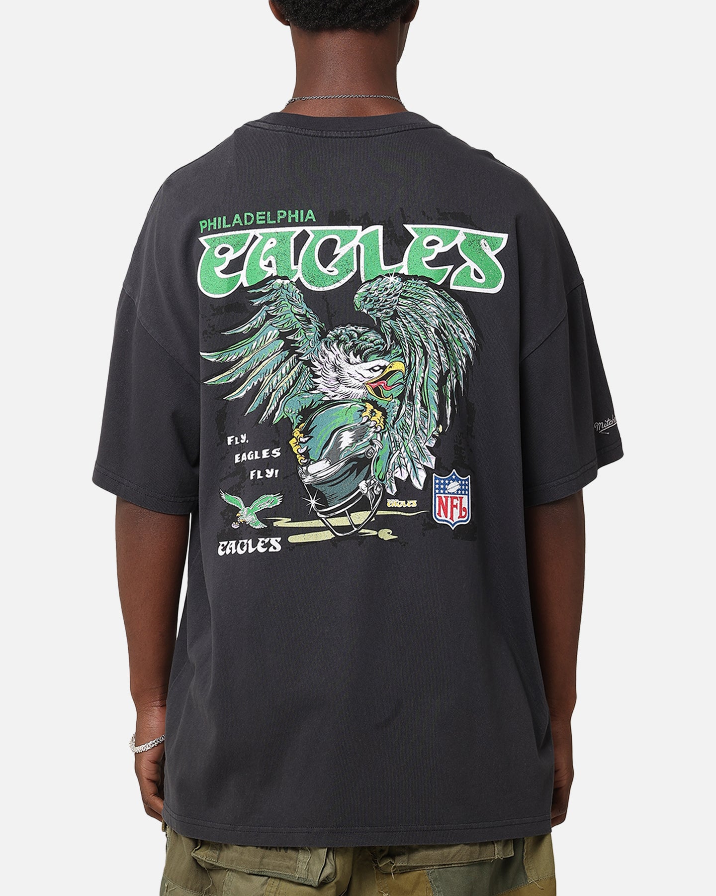 Mitchell & Ness Philadelphia Eagles 'Alter Ego' Flames T-Shirt