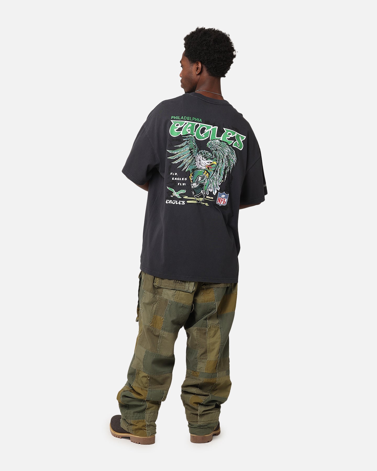 Mitchell & Ness Philadelphia Eagles 'Alter Ego' Flames T-Shirt
