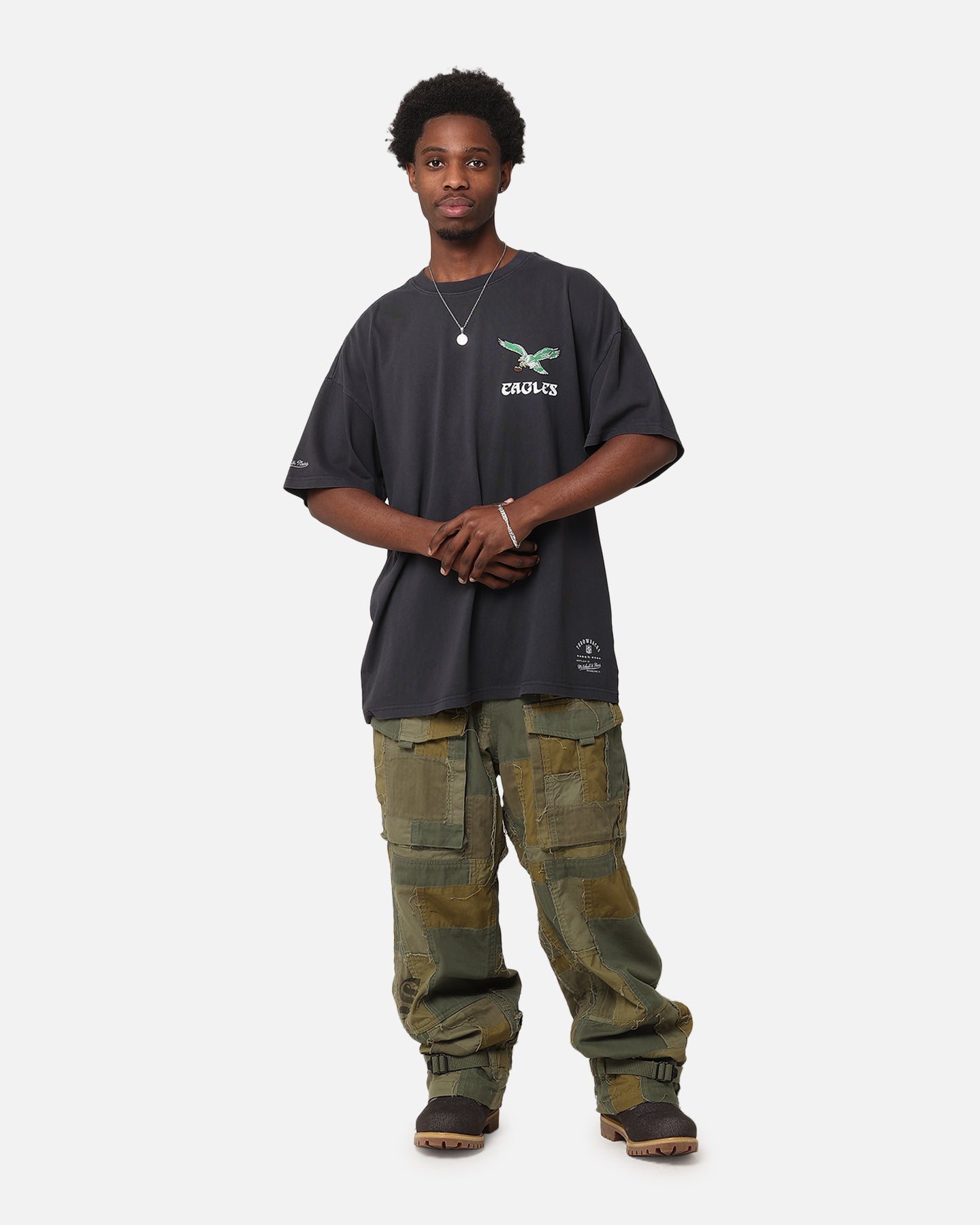 Mitchell & Ness Philadelphia Eagles 'Alter Ego' Flames T-Shirt
