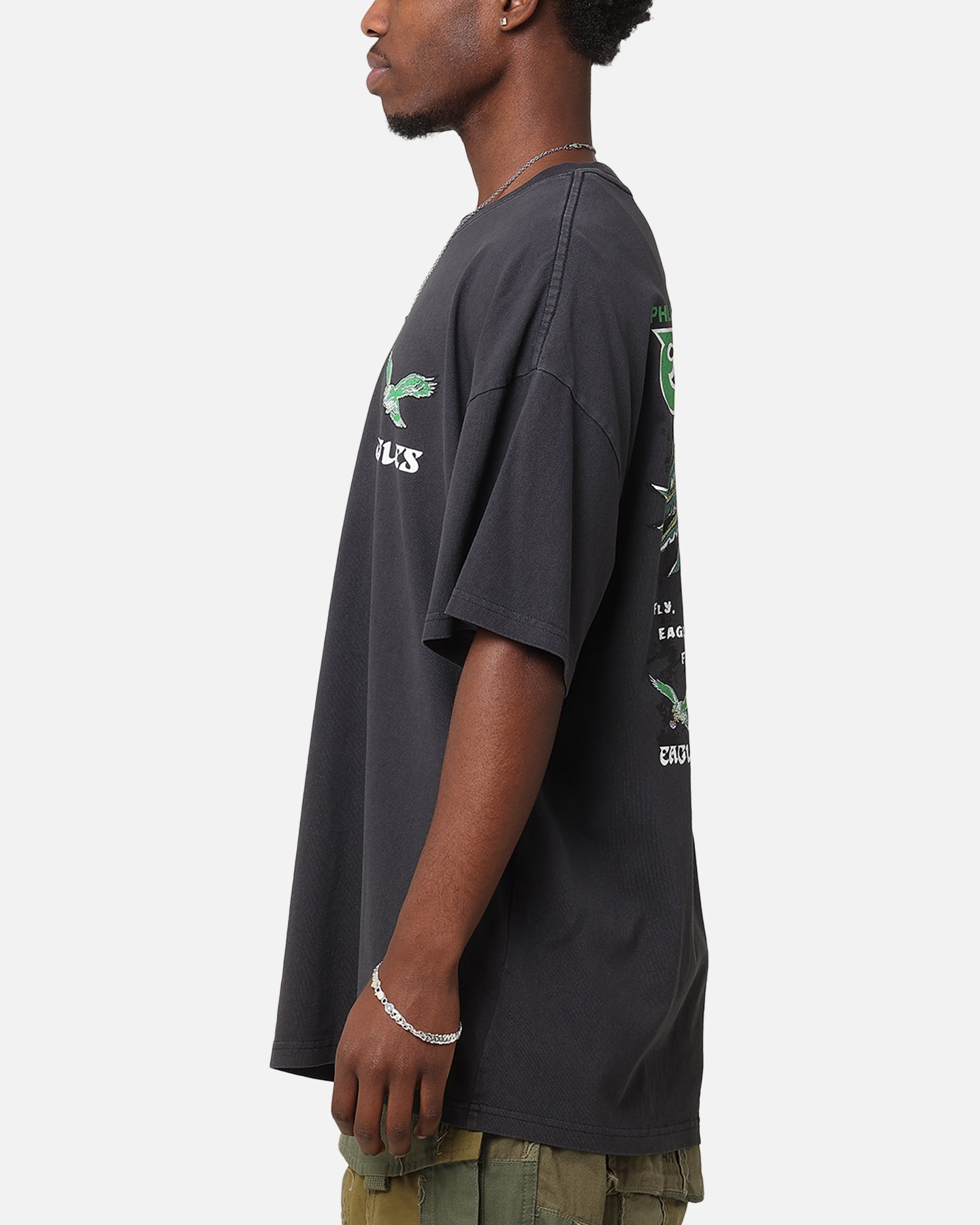 MITCHELL & NESS イーグルス シャツ アメリカンフットボール Mitchell & Ness Philadelphia Eagles 'Alter Ego' Flames T-Shirt